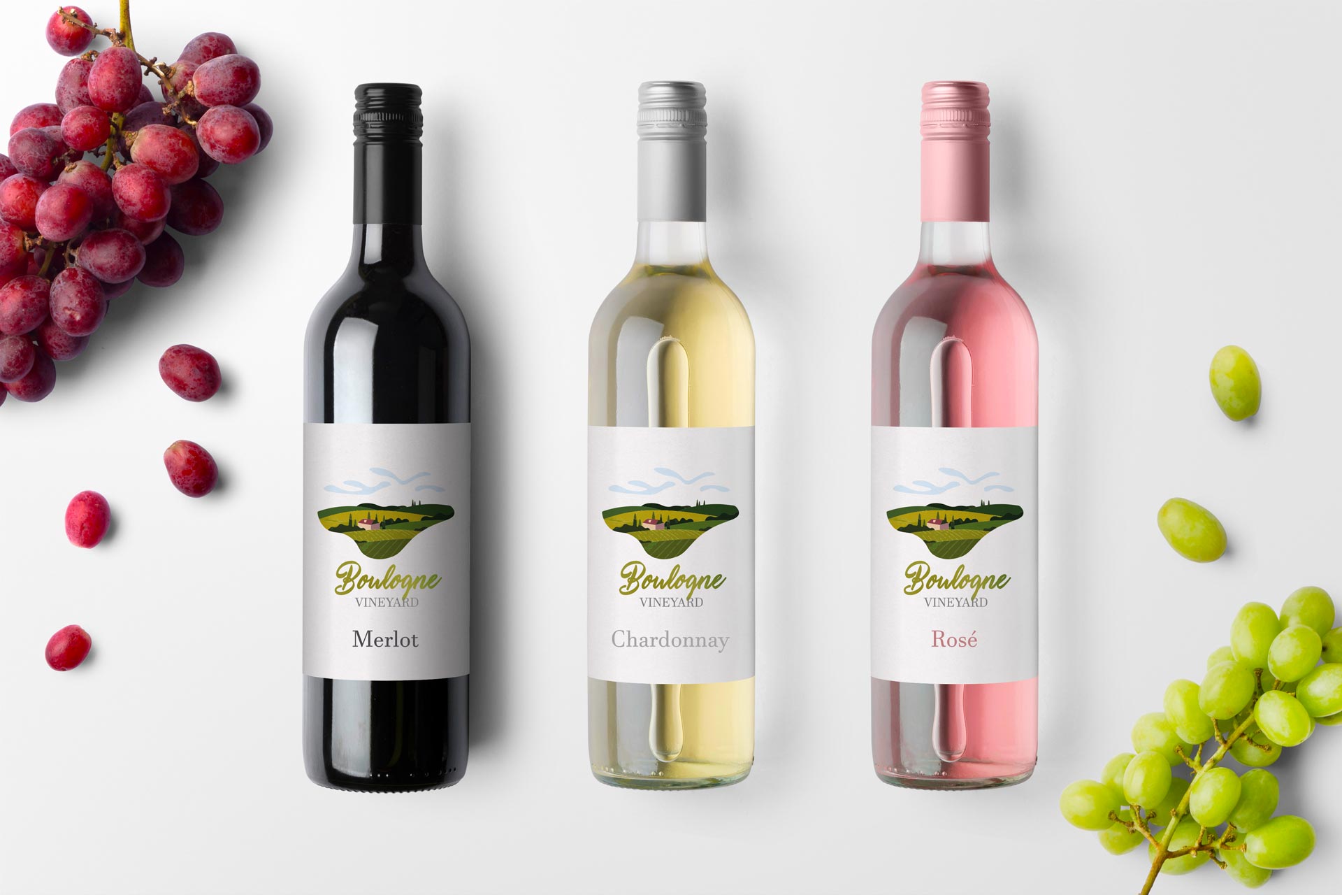 boulogne wine company branding - Professional Website Design Company