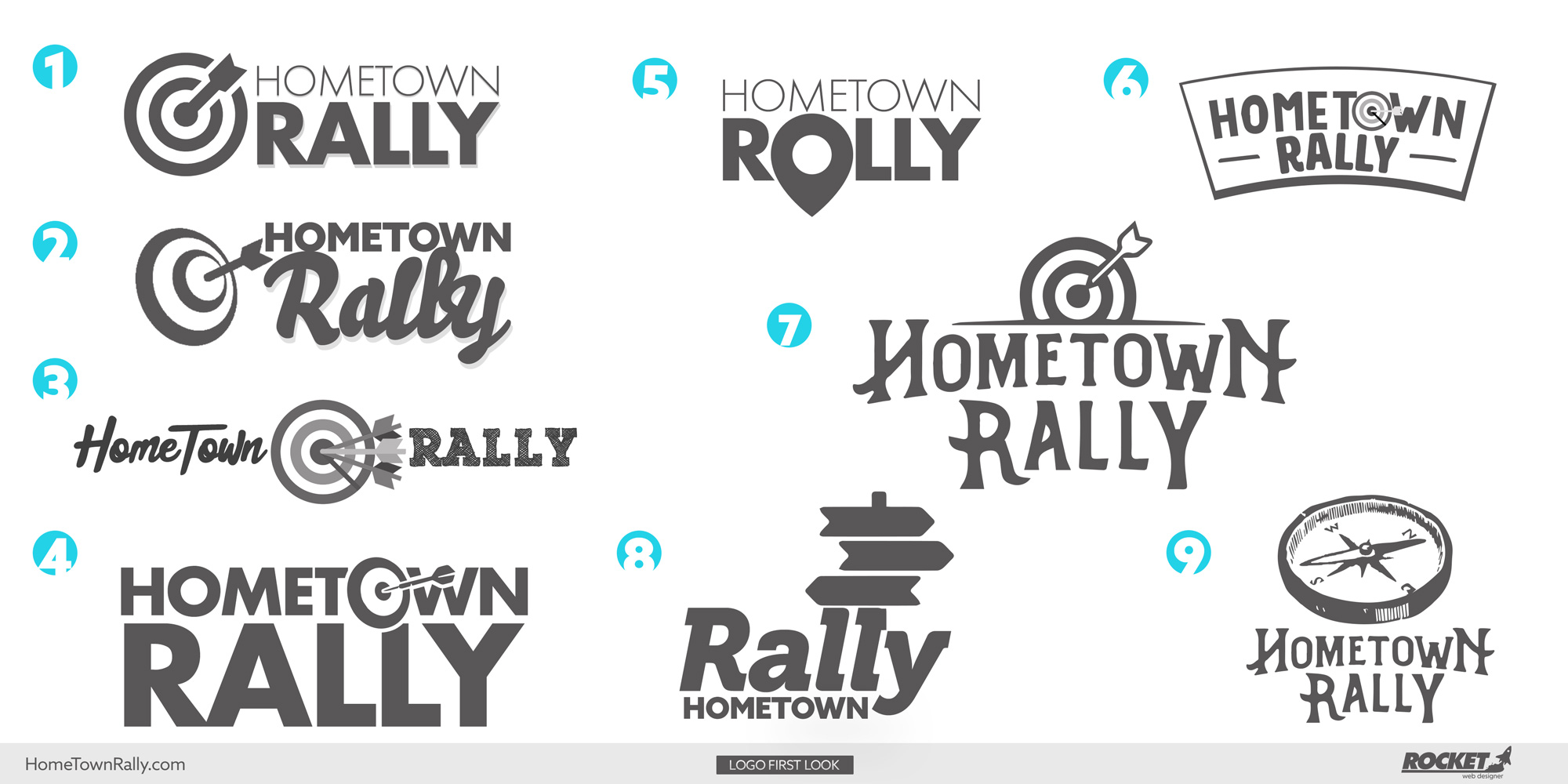 logo hometownrallly first look - Professional Website Design Company