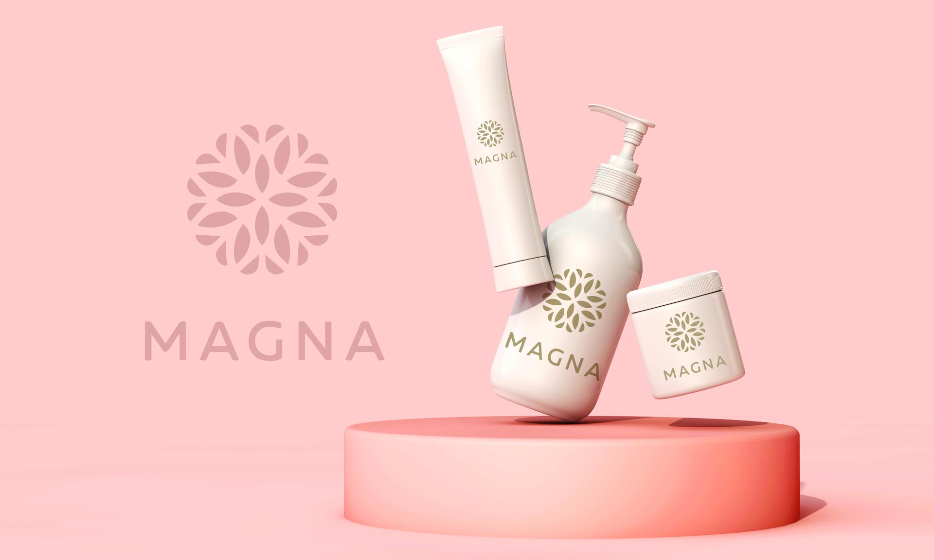 magna cosmetics line company branding - Professional Website Design Company